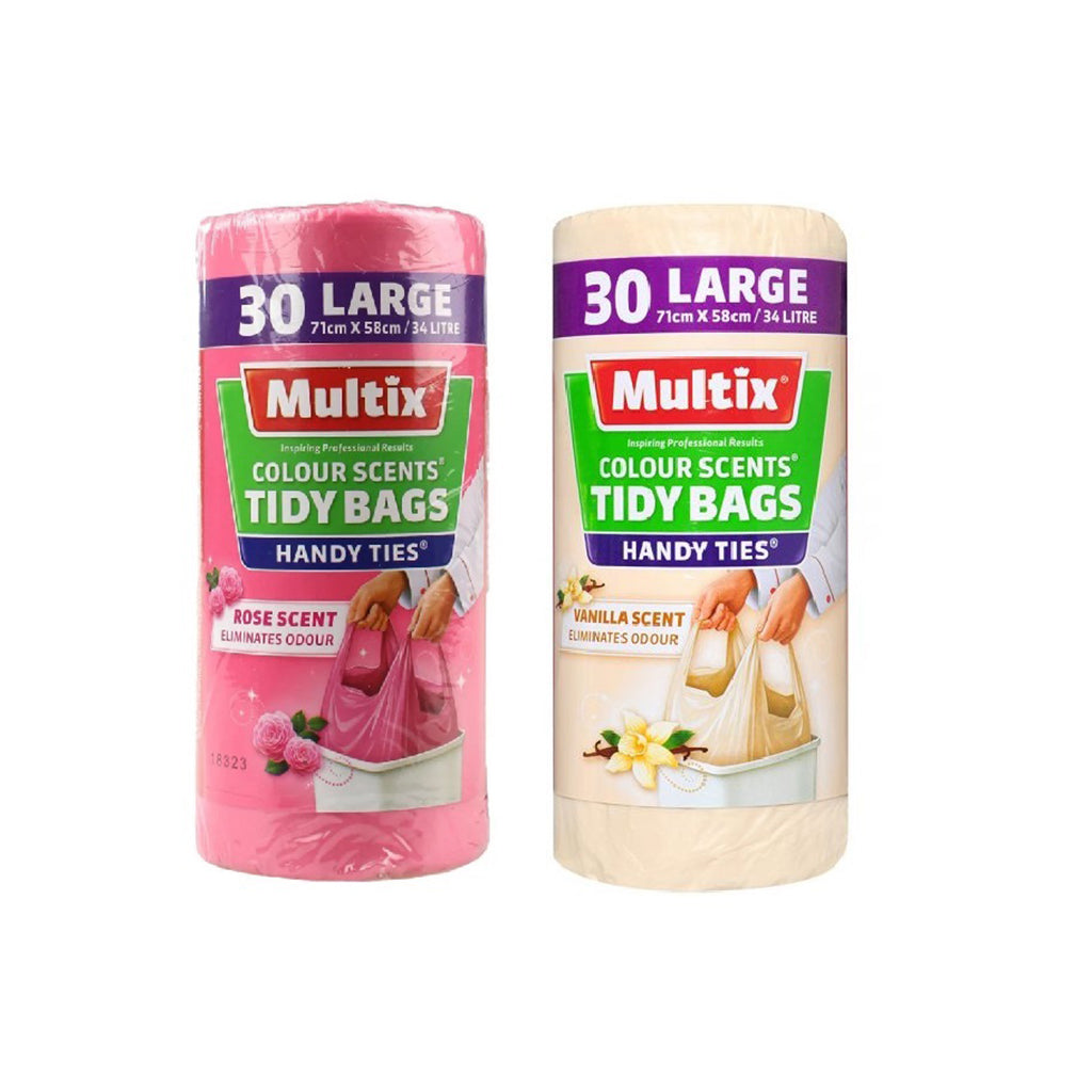 Multix Colour Scents Tidy Bags 34L - 30 Pack