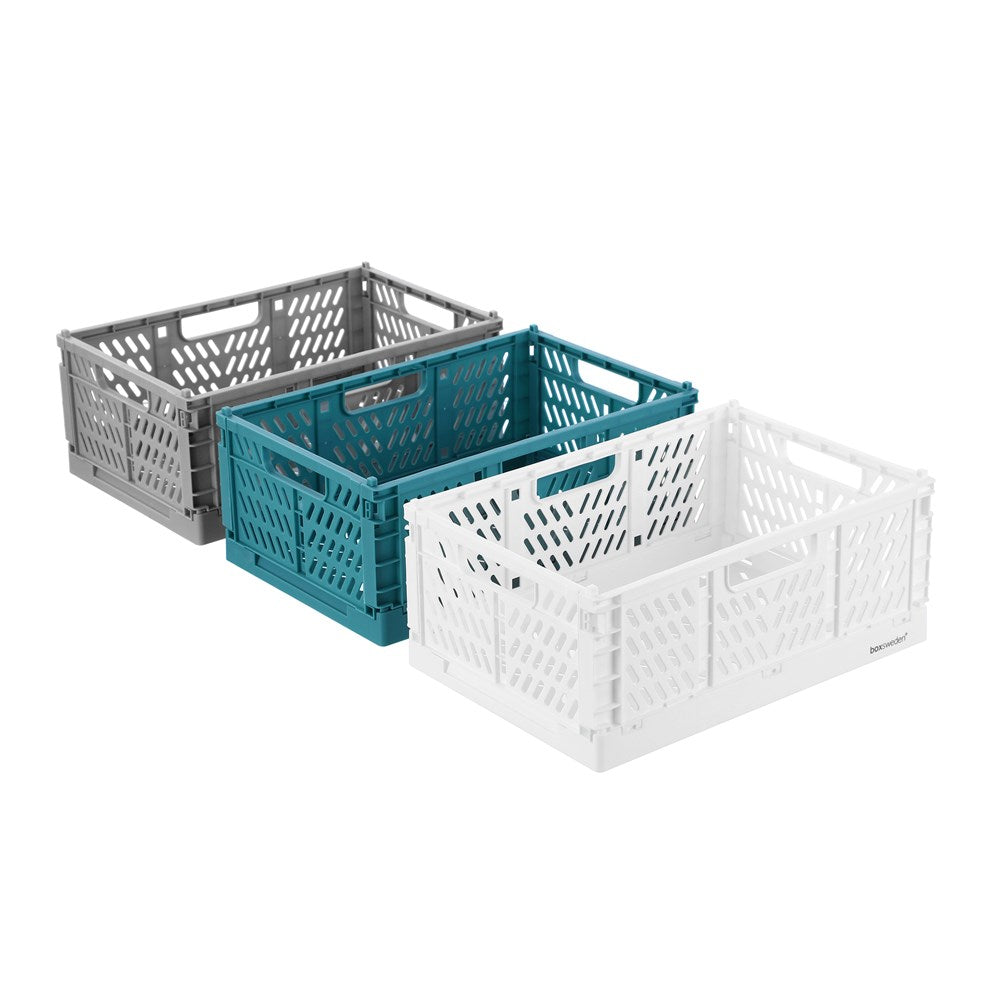 Boxsweden Foldaway Storage Basket - 14L - 40x29.5x14.5cm