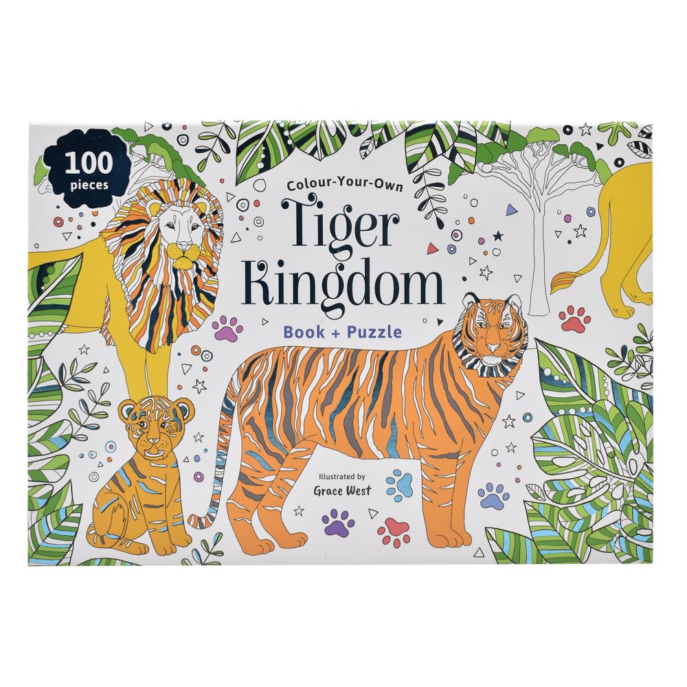Colour Your Own Book + Puzzle