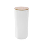 Boxsweden Bano Toilet Brush Holder with Bamboo Top - 10.5x10.5x35cm