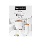 Boxsweden 6 Piece Bano Bathroom Set