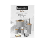Boxsweden 6 Piece Bano Bathroom Set