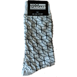 Sock Standard - Grey Cubes