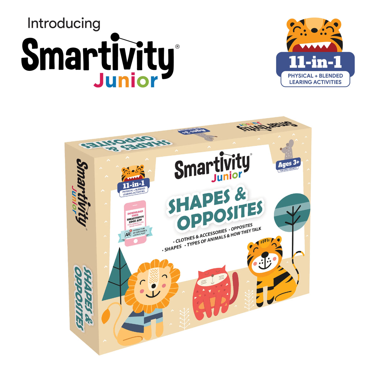 Smartivity Junior Shapes and Opposites