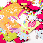 Unicorn Magic Book And Puzzle