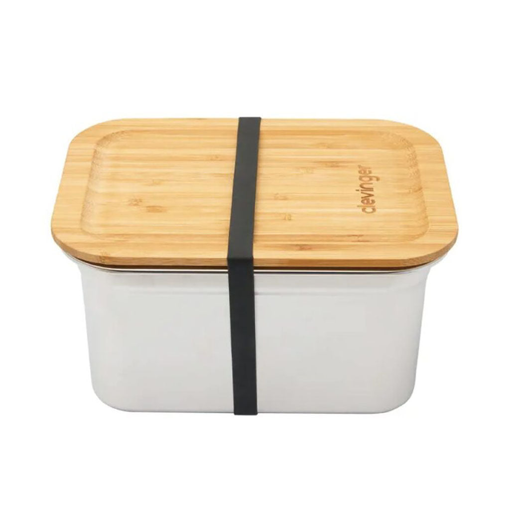 Stainless Steel Bamboo Lunch Box