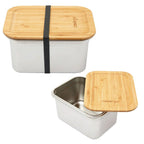 Stainless Steel Bamboo Lunch Box