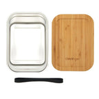 Stainless Steel Bamboo Lunch Box