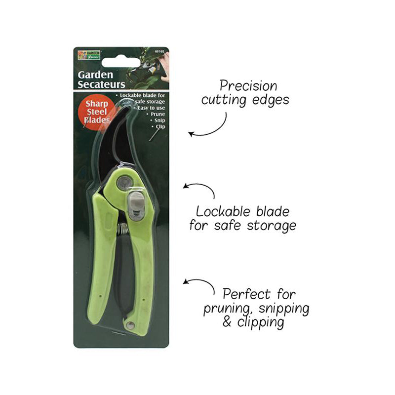 Garden Secateurs - 185mm