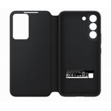 Samsung Galaxy S22 Smart Clear View Cover - Black
