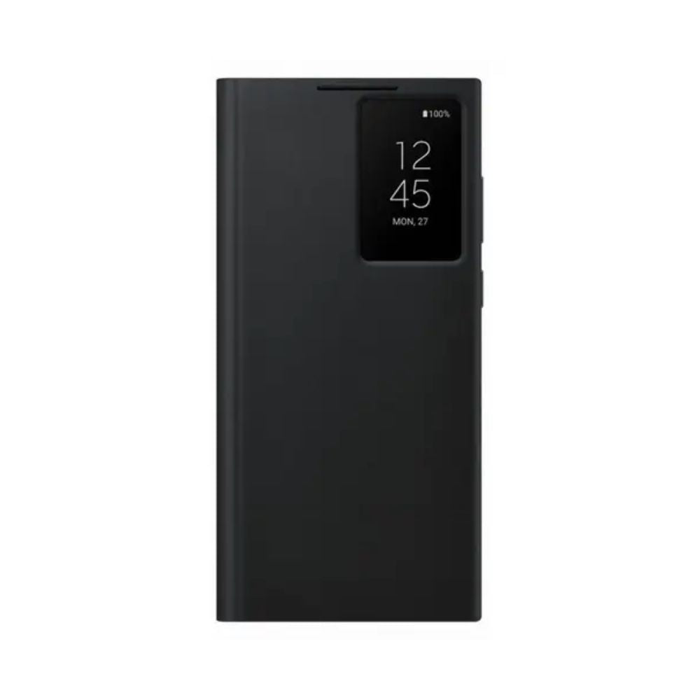 Samsung Galaxy S22 Ultra Smart Clear View Cover - Black