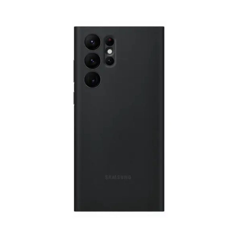 Samsung Galaxy S22 Ultra Smart Clear View Cover - Black