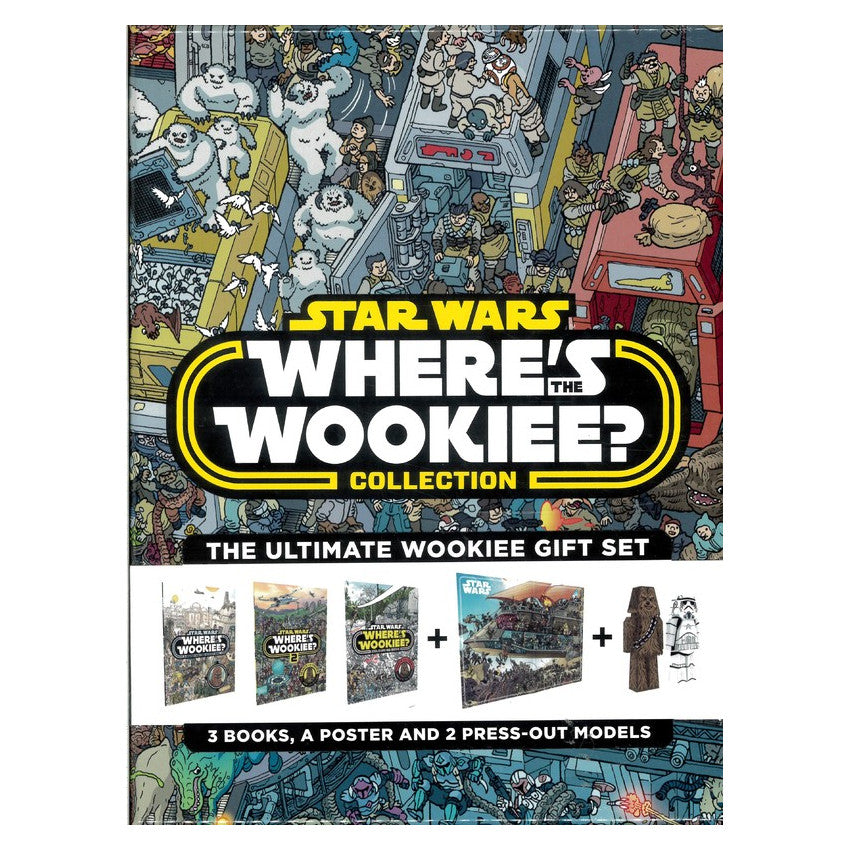 Star Wars Where's the Wookiee? 3 Book Collection