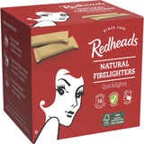 Redheads Natural Firelighters Quicklights - 16 Pack