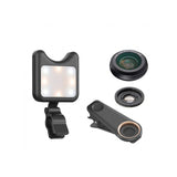 SONIQ Phone Camera Lens & LED Fill Light Kit