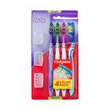 Colgate Zig Zag Value Pack Tooth Brush With Holder - Soft