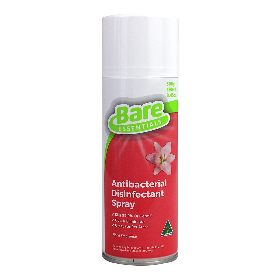 Bare Essentials Antibacterial Disinfectant Spray - Floral Fragrance - 300g