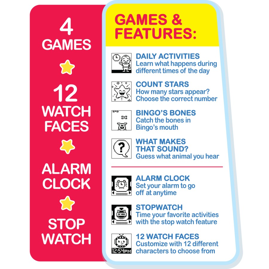 CoComelon JJ's Musical Learning Watch