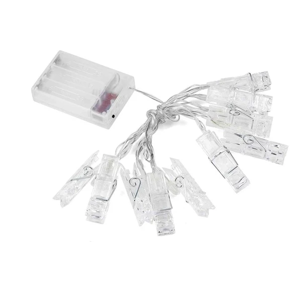 3M LED Peg String Lights