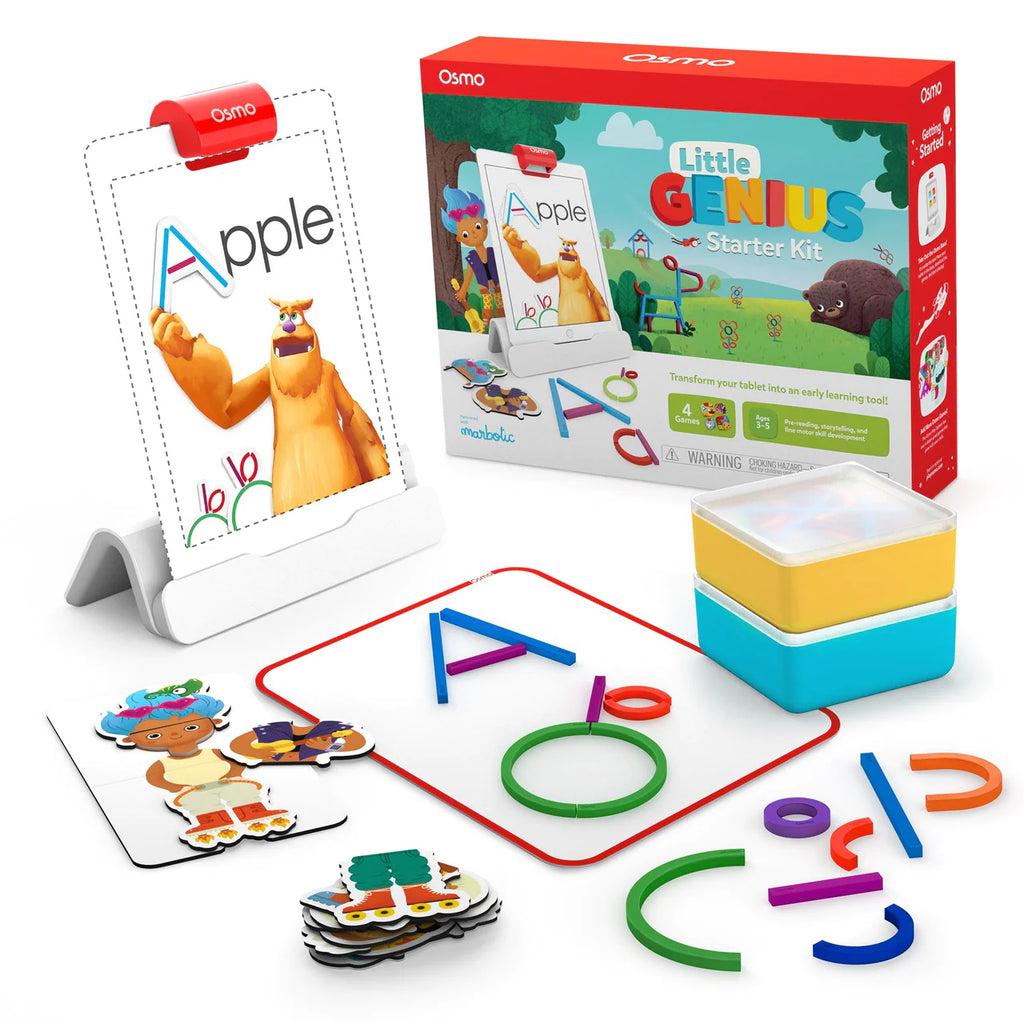 Osmo Little Genius Starter Kit for iPad with Osmo Base (Ages 3-5)