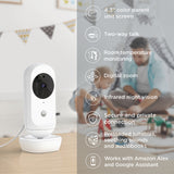 Motorola Ease44CONNECT Wi-Fi Video Baby Monitor with 4.3" HD Color Screen