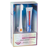 White Glo White Accelerator Blue Light Toothbrush with White Boost Serum