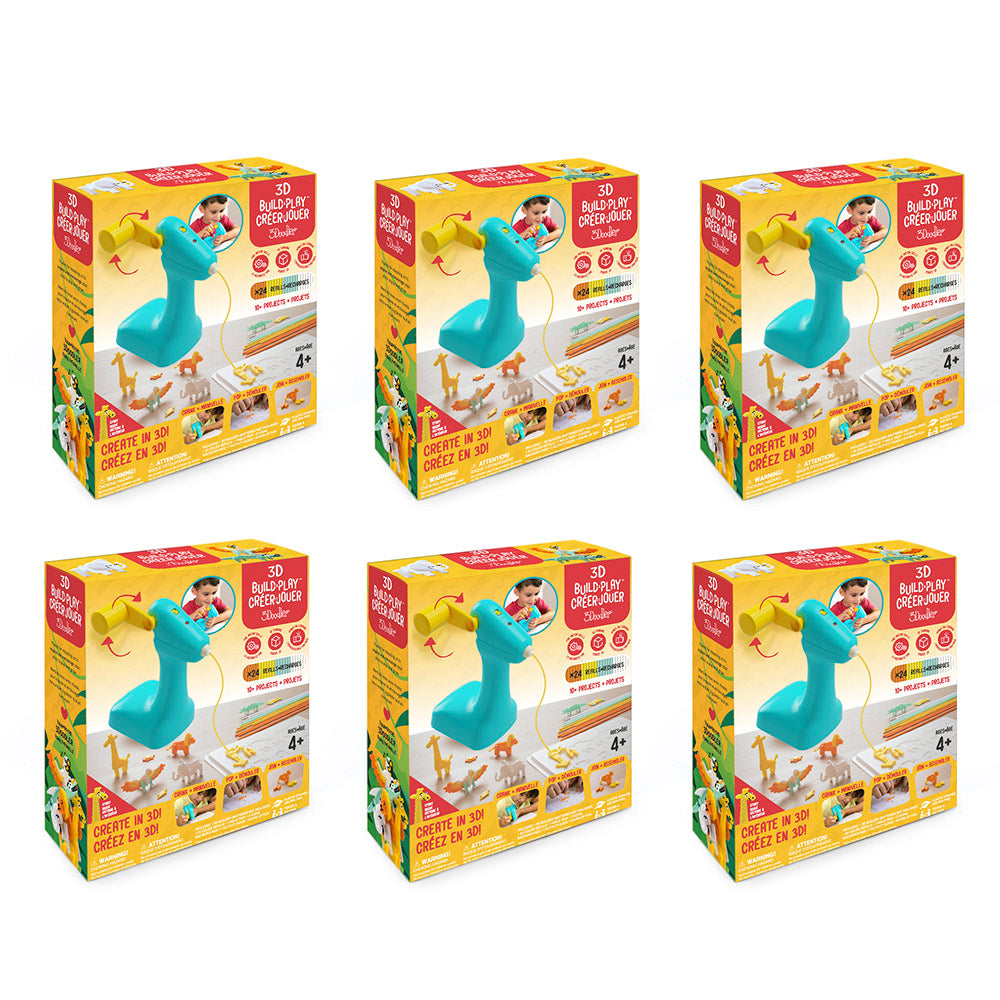 3Doodler 3D Build & Play - 6Pk