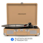 Crosley Cruiser Light Tan - Bluetooth Portable Turntable
