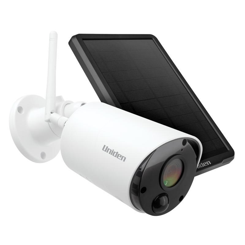 Uniden Guardian Outdoor Solo Bullet Security Camera & Solar panel Kit