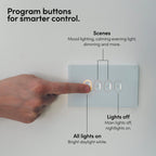 LIFX Smart Switch White 4 Button (4-Gang)