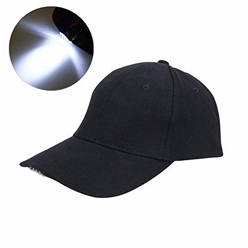 Baseball Cap With 5 LED Light