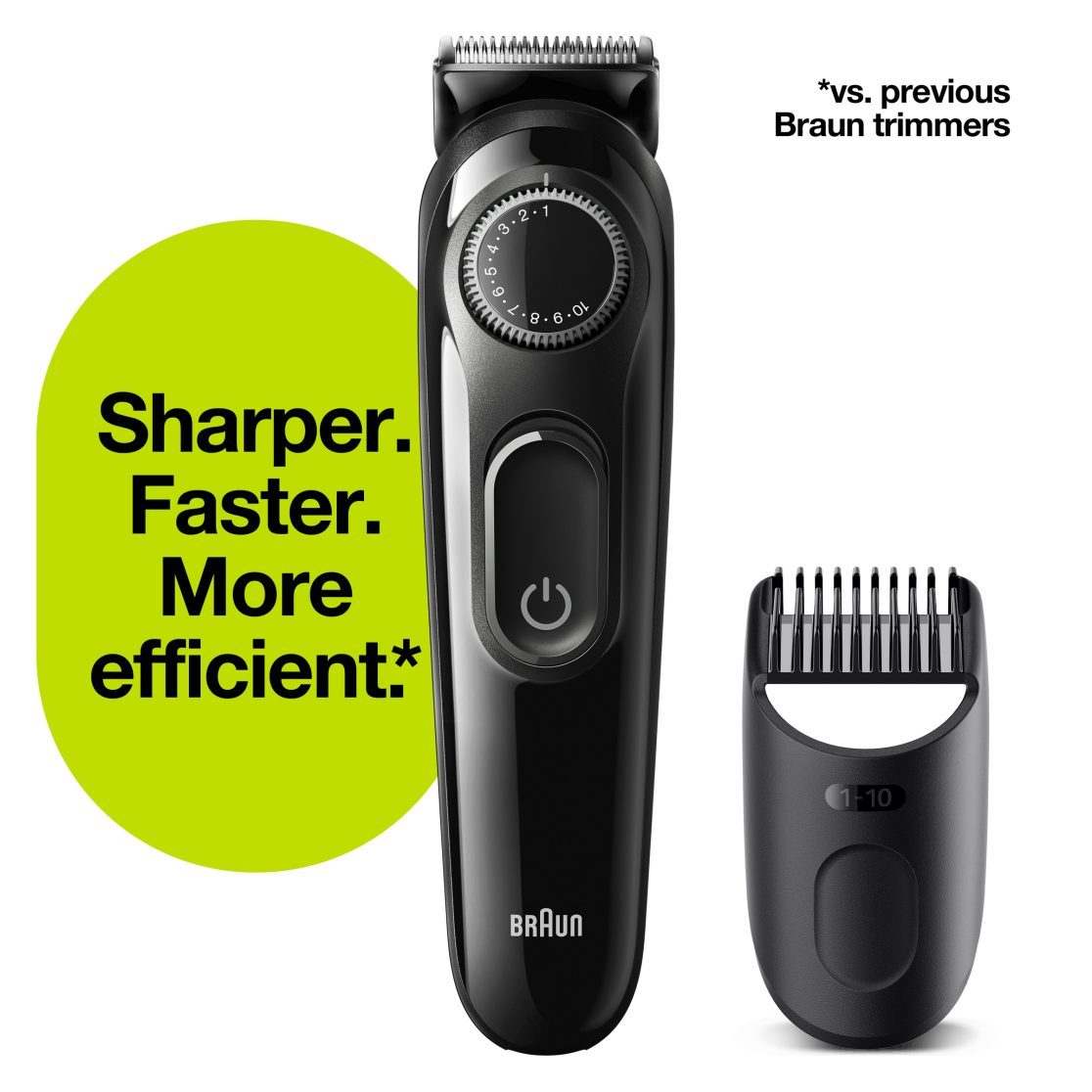 Braun BeardTrimmer 3 - Black BT3300