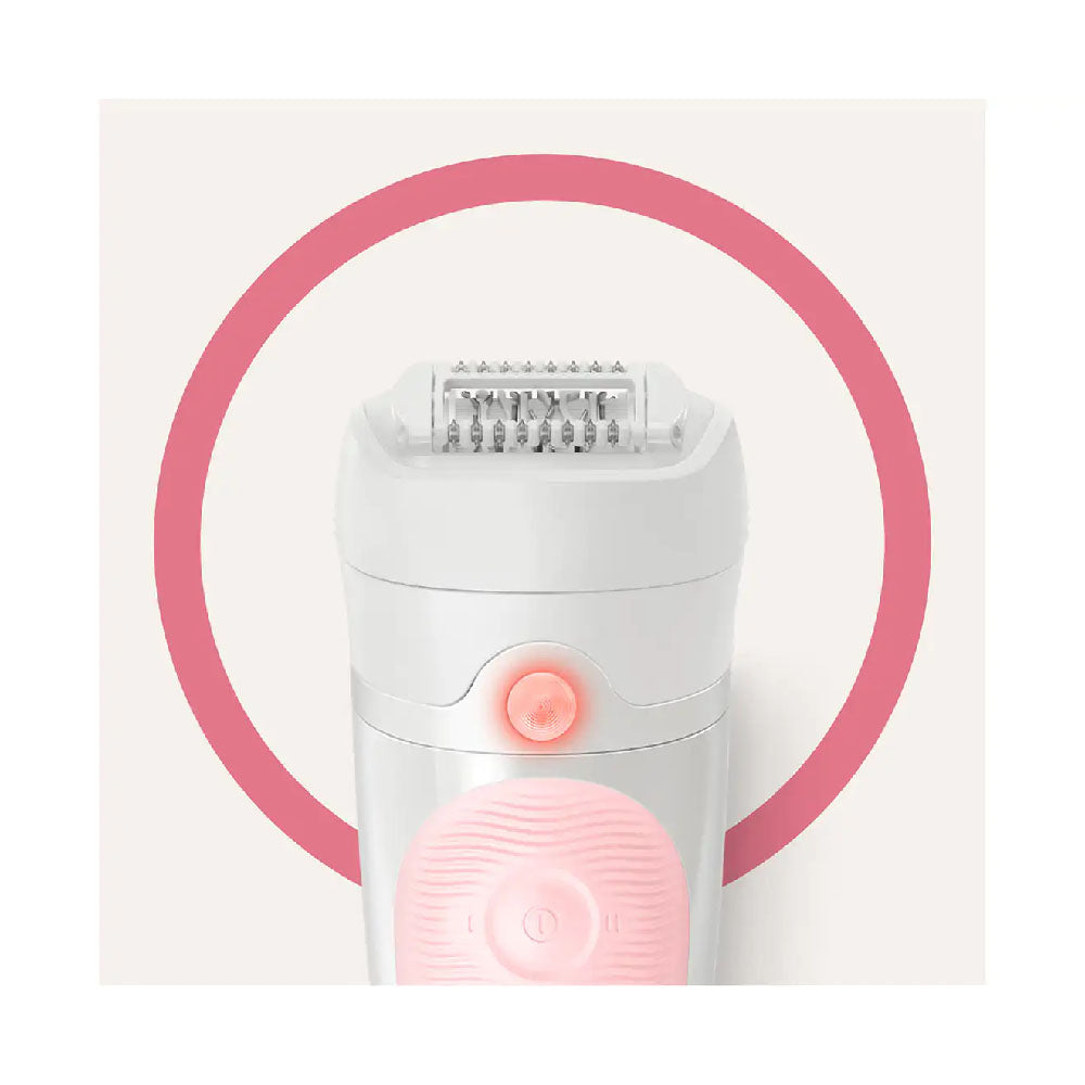 Braun Silk Epilator 5 For Beginners - White/Pink