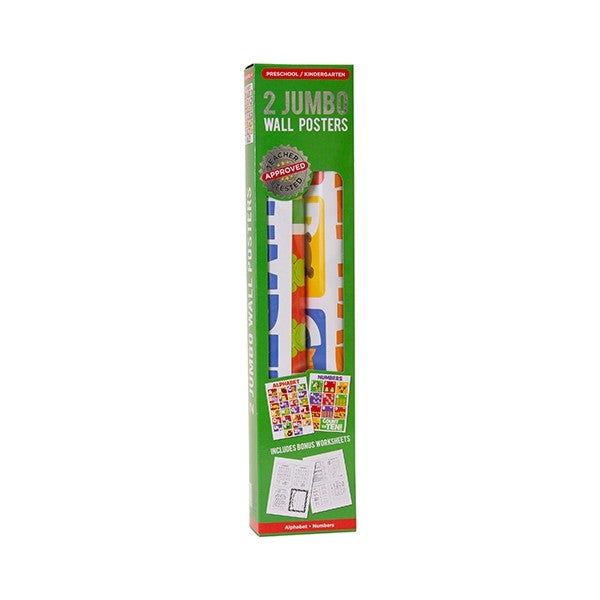 2 Jumbo Wall Posters 1st-2nd Grade Nouns & Verbs The Clever Factory