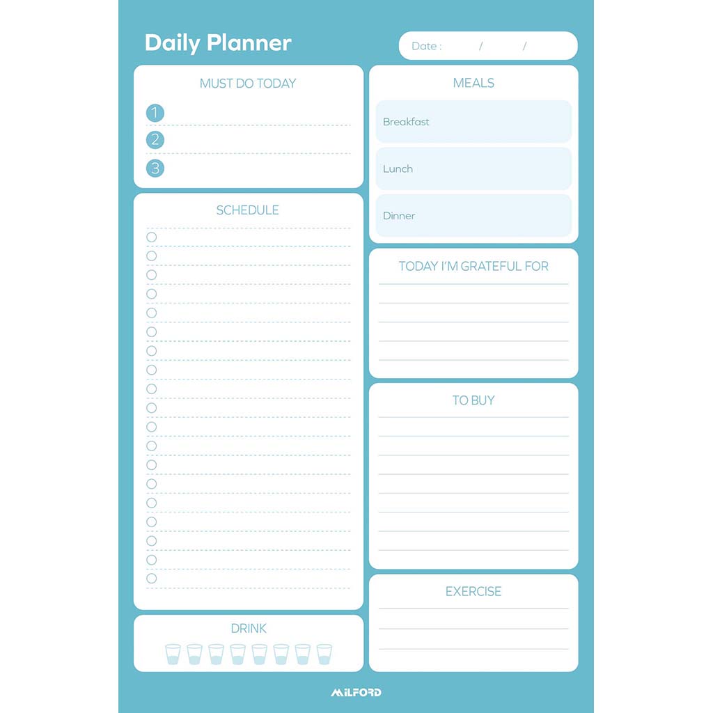 Milford Daily Planner