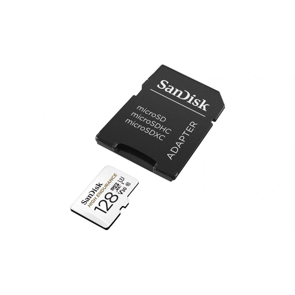 SanDisk High Endurance Micro SDXC V30 Memory Card - 128GB