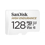 SanDisk High Endurance Micro SDXC V30 Memory Card - 128GB