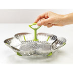 Joseph Joseph Bloom Steel Folding Steamer Basket