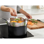 Joseph Joseph Bloom Steel Folding Steamer Basket