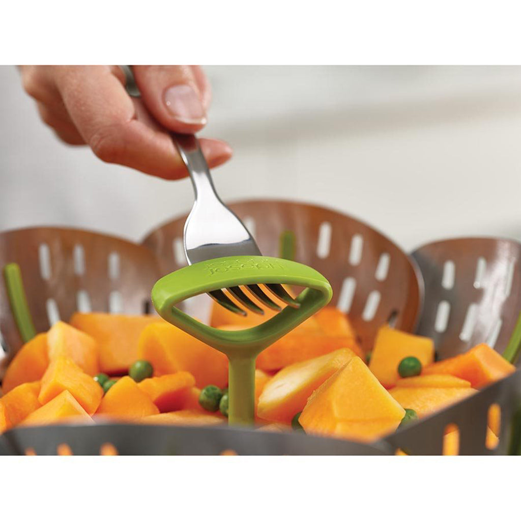 Joseph Joseph Bloom Steel Folding Steamer Basket