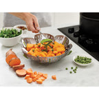 Joseph Joseph Bloom Steel Folding Steamer Basket