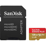 SanDisk 128GB Extreme Plus microSDXC Memory Card (170MB/s)