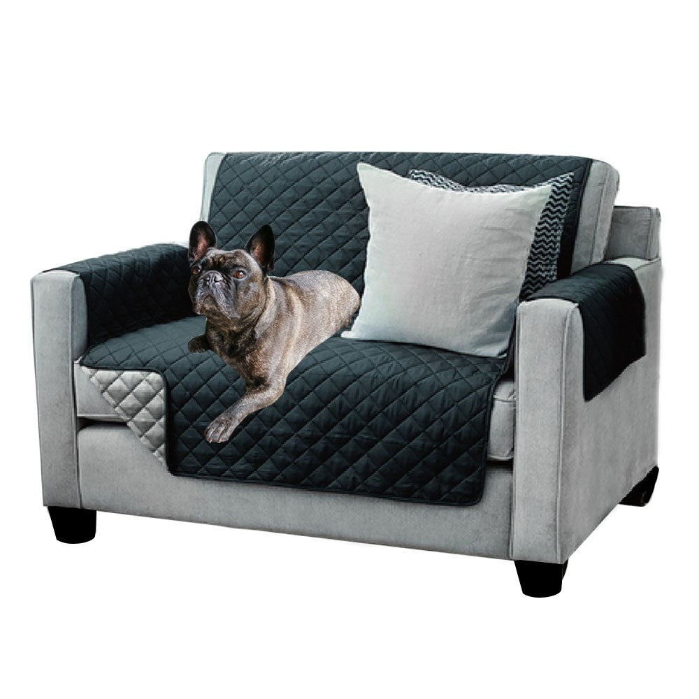 Paws & Claws Reversible 2 Seater Lounge Chair Cover - 2.24 x 1.9cm
