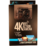 4K WiFi Action Camera - Waterproof 30M