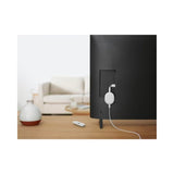 Google Chromecast 4K with Google TV - White