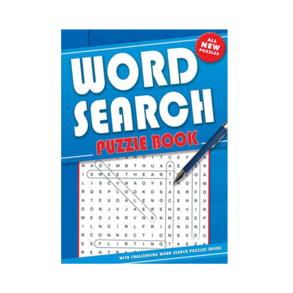 Set of 4 Word Search Puzzle Book
