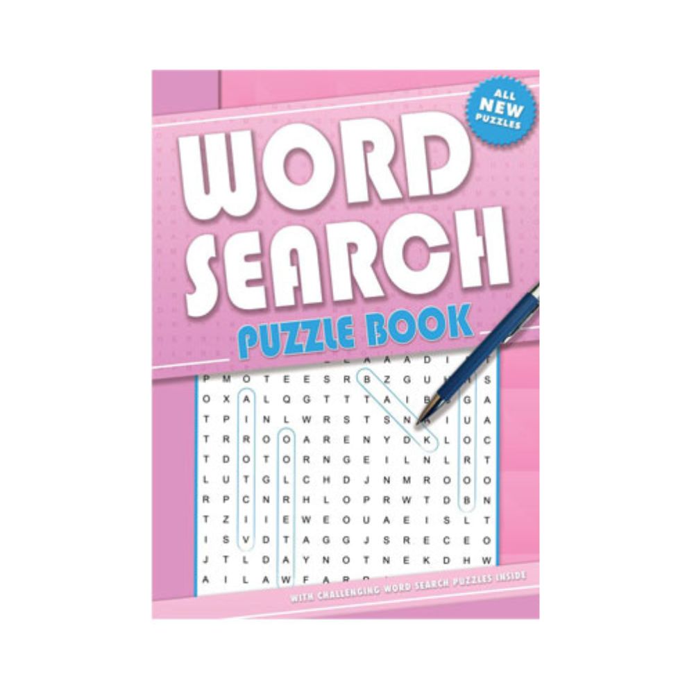 Set of 4 Word Search Puzzle Book