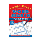 Set of 4 Large Print Word Search Puzzle Book