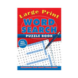 Set of 4 Large Print Word Search Puzzle Book