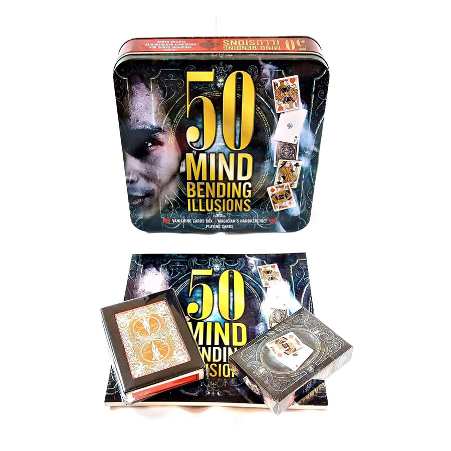 50 Mind Bending Illusions - Hobby Tin